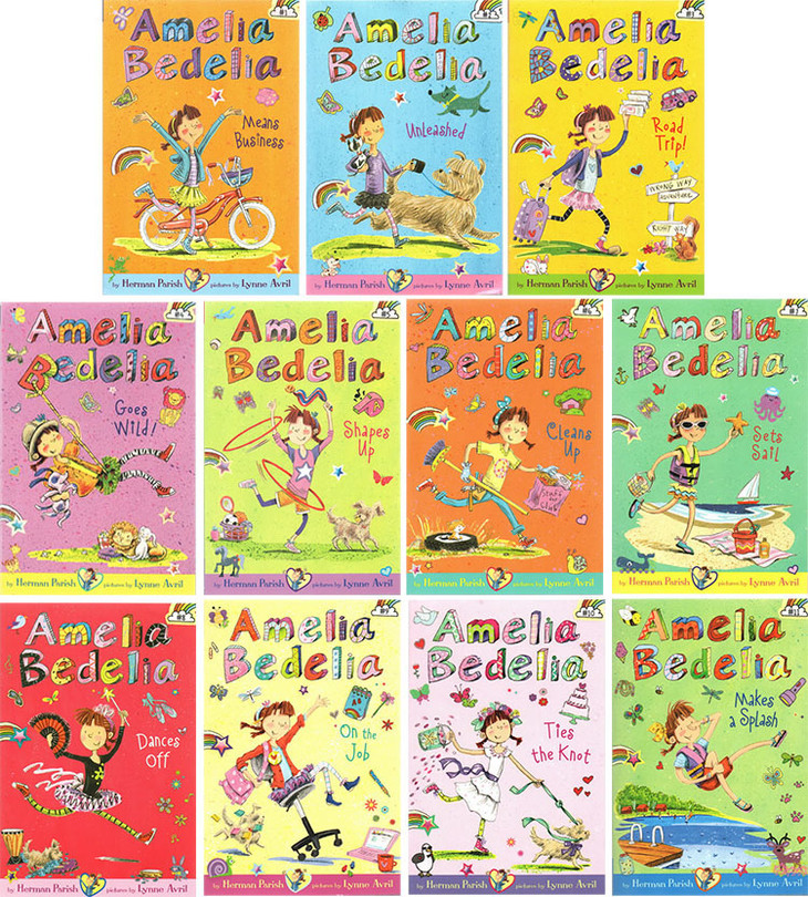 图片[1]-Amelia Bedelia 糊涂女佣【PDF+音频+点读包 100L-570L】-新知城