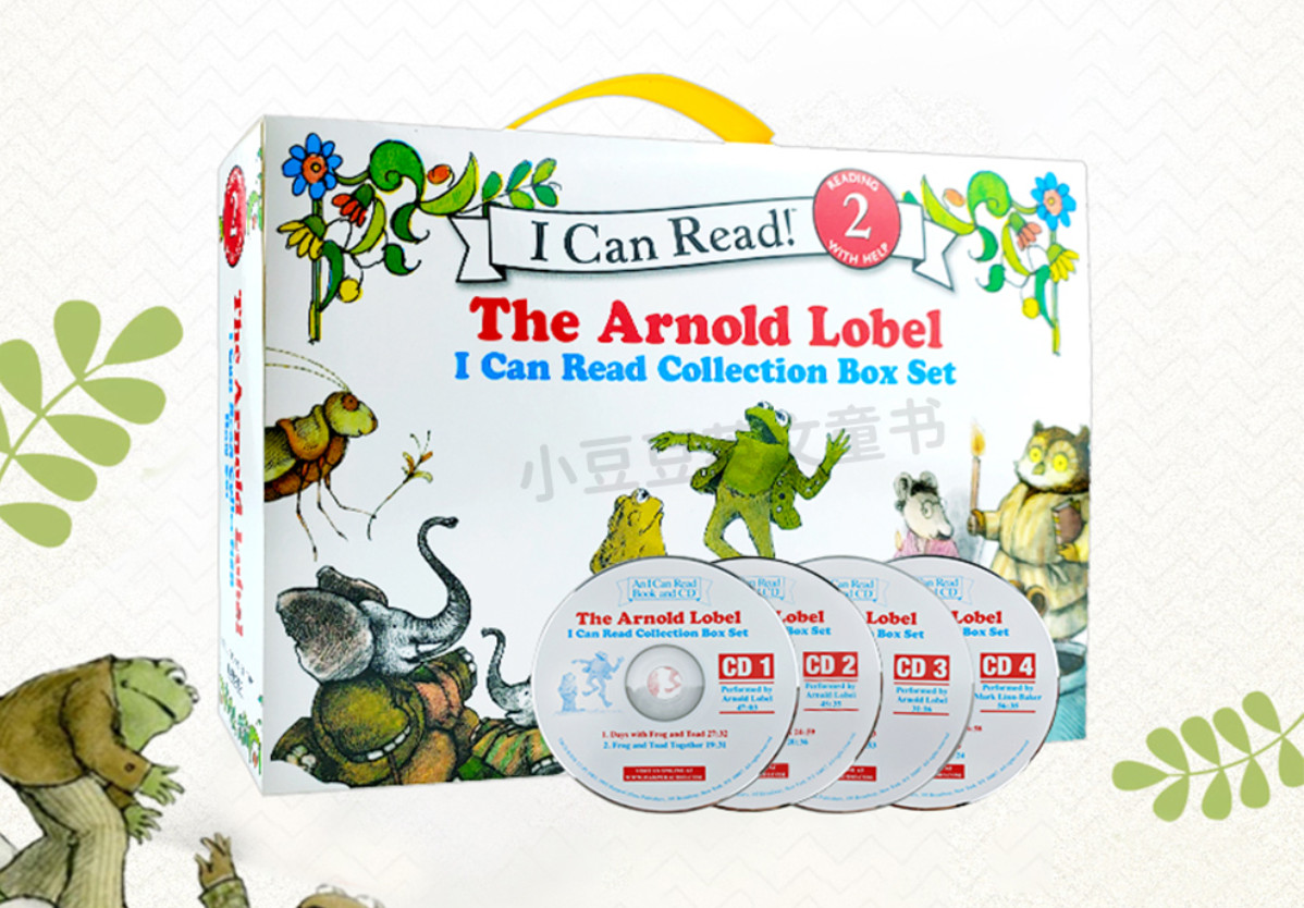 Frog and Toad 青蛙和蟾蜍4本【PDF+音频+Word+外教课 400L-490L】-新知城