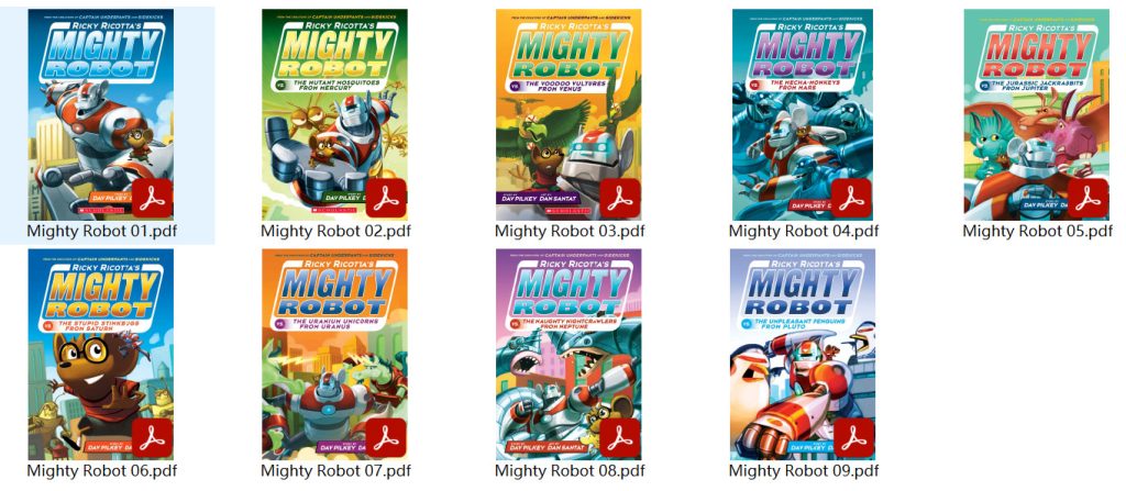 图片[1]-Mighty Robot 威猛机器人9本【PDF+AWZ3+音频+点读包 510L-640L】-新知城