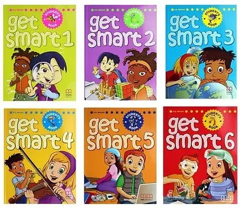 图片[1]-经典少儿教材 Get Smart  全6级 【PDF+音频+白板软件】-新知城