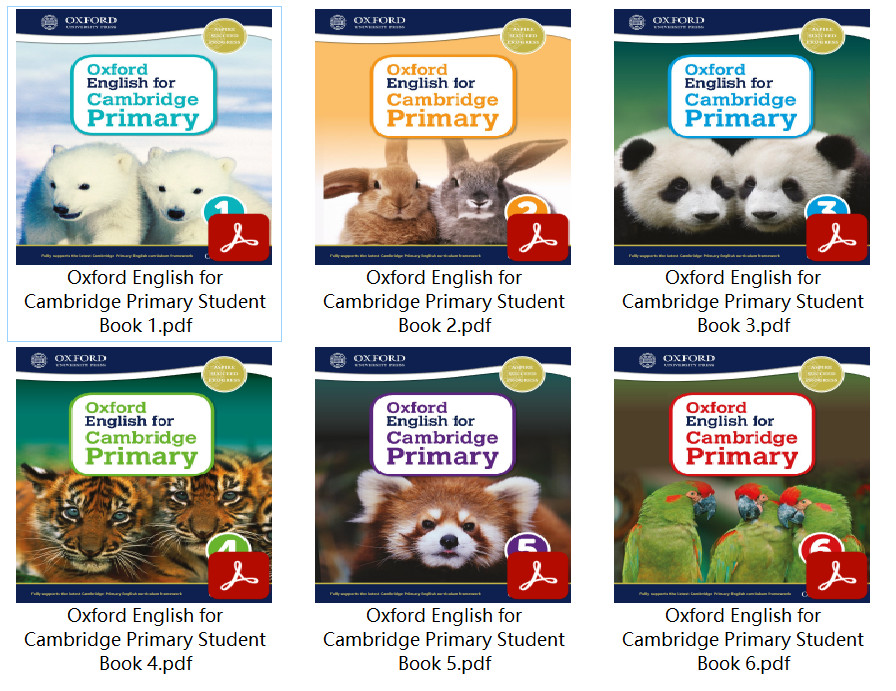 图片[2]-牛津教材Oxford International Primary  国际小学教材  学生用书  全7科-新知城