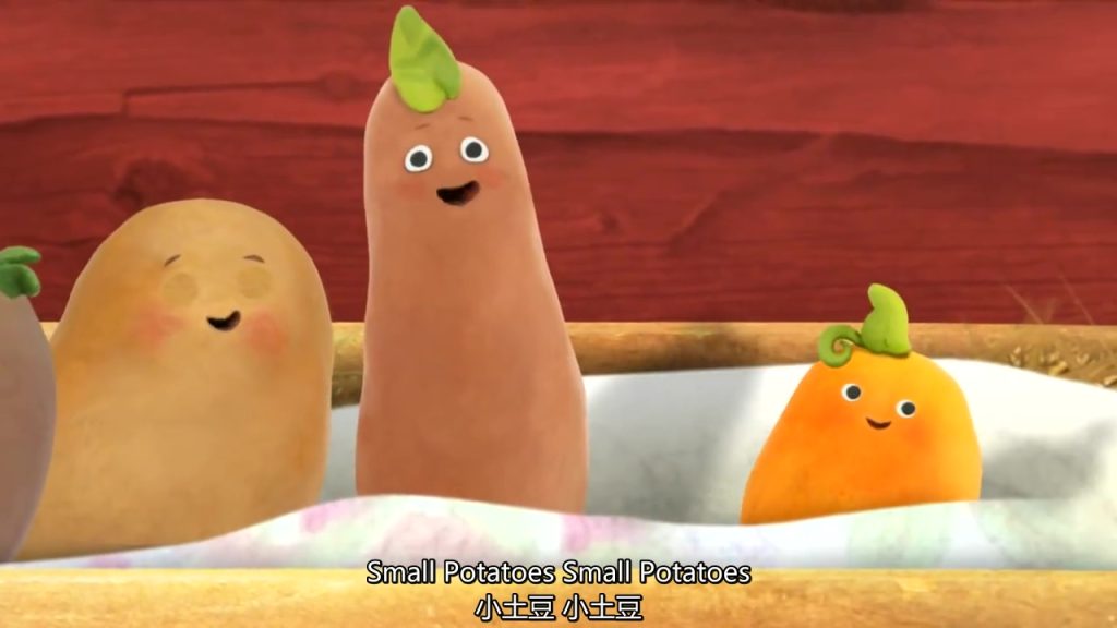 图片[2]-Small Potatoes 会唱歌的小土豆 全26集 视频+音频 最完整版本 中英双语字幕 蓝光1080P 百度云盘下载-新知城