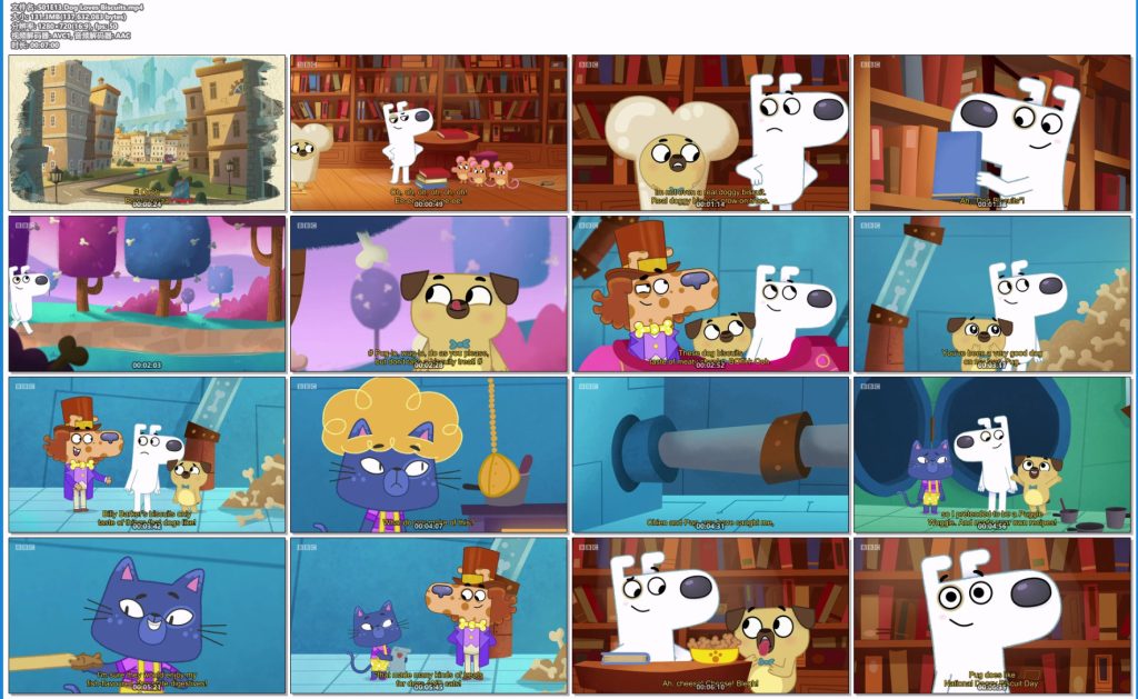 图片[3]-Dog Loves Books 狗狗爱读书 全52集 英文字幕 适合3-6岁 百度云盘下载-新知城