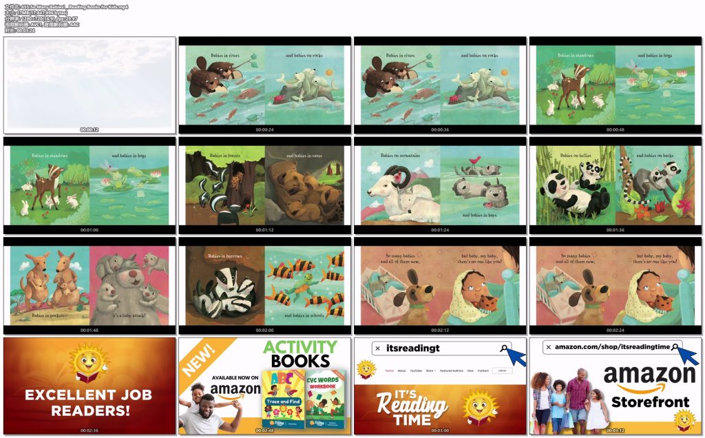 图片[2]-《It’s Reading Time 阅读时光》Ages 3-5   英文绘本精读 全656集 3到5岁适用  英文字幕 百度网盘下载-新知城