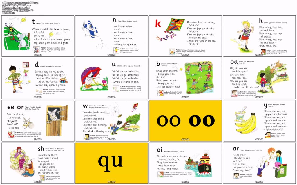 图片[1]-Jolly Phonics 自然拼读  学生用书+配套读物+视频+音频-新知城
