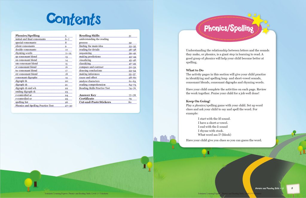 图片[1]-Phonics and Reading Skills 学乐拼读教材 全2册【精品】-新知城