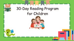 《30 Day Reading program for children 儿童30天阅读计划》 全30节 百度云盘下载-新知城
