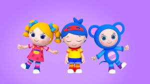 《Lazy Kids Do Nothing All Day! 懒惰的孩子整天无所事事！》童谣 全14集 附英文字幕 123网盘下载-新知城