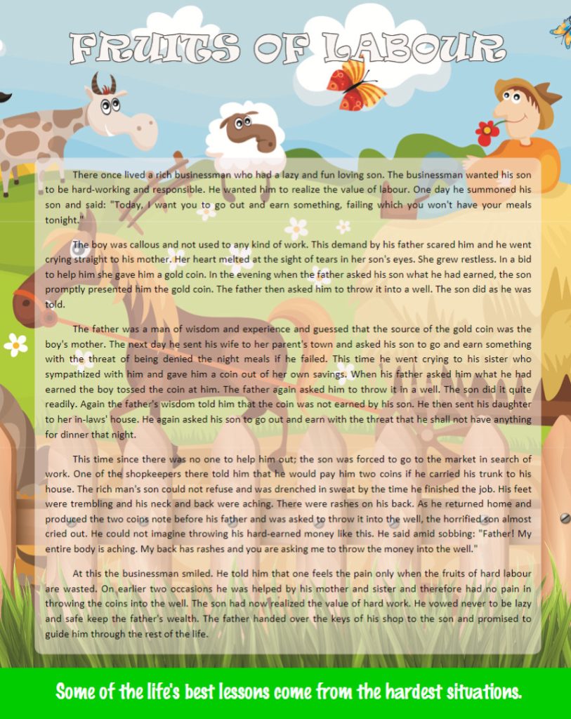 图片[1]-英文原版版寓言故事阅读理解（PDF）高清-新知城